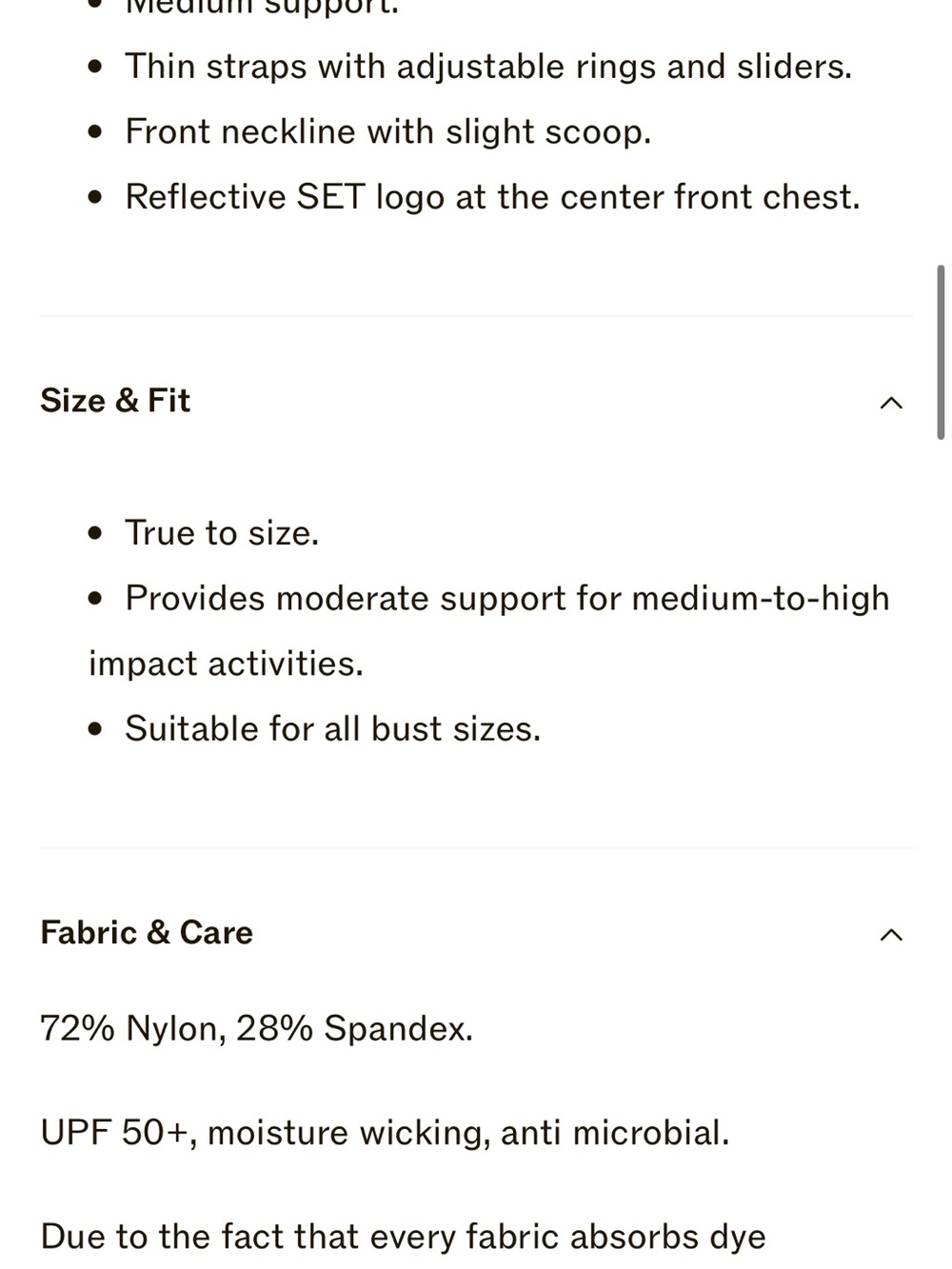 2pc SET Active Matching Workout Black Onyx Breathe 1.0 Base Bra & Shorts M - Picture 8 of 8